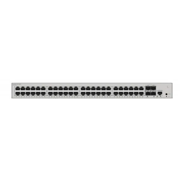 A 48-port Ethernet network switch for data communications and networking.