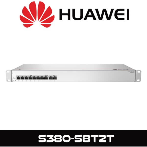 A Huawei S380-S8T2T network switch displayed against a white background.
