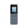A Grandstream brand cordless phone with a small screen displaying the time and a message that says "Connecting the world." The keypad below consists of numerical keys, a directional pad, and call buttons.
