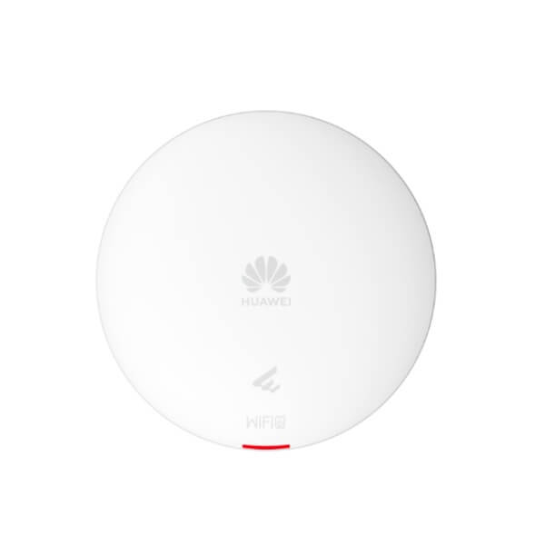 White Huawei Wi-Fi access point device against a white background.