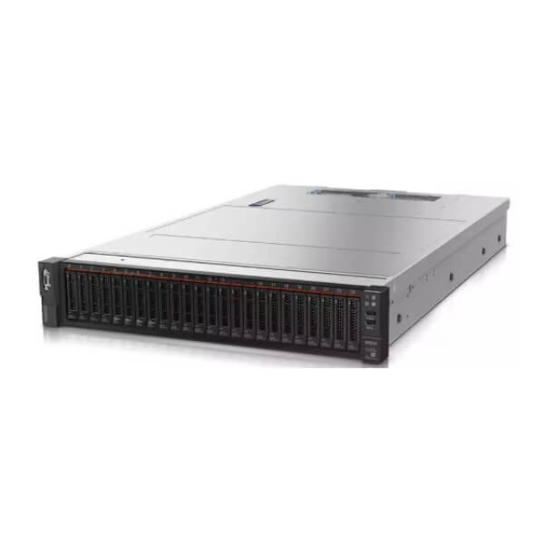 A sleek and modern server rack unit with multiple drive bays and a metallic finish, designed for data storage and processing.
