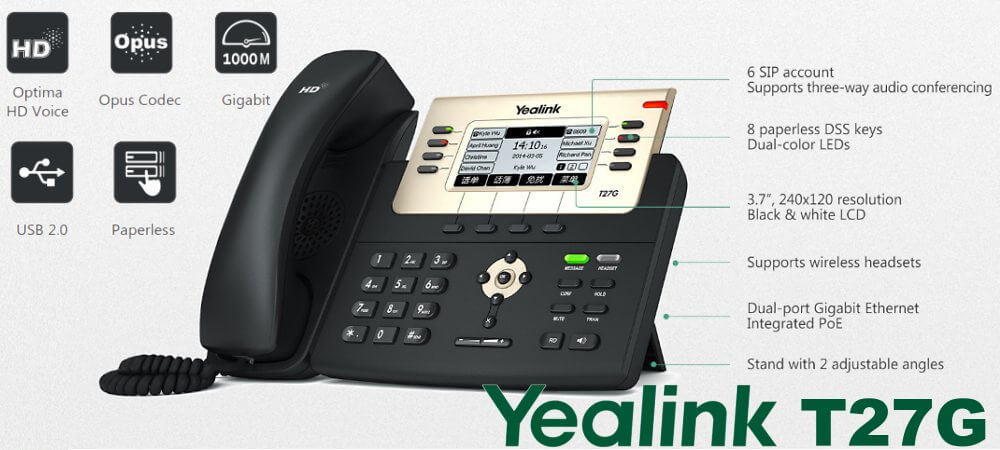 yealink t27g ip phone dubai