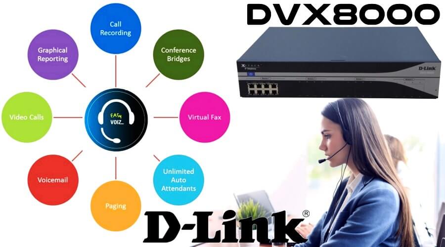 dlink dvx8000 ip telephone system dubai