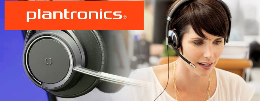 plantronics call center headset dubai