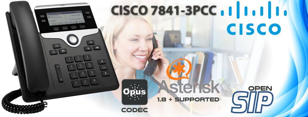 Cisco CP-7841-3PCC Open SIP Phone Dubai