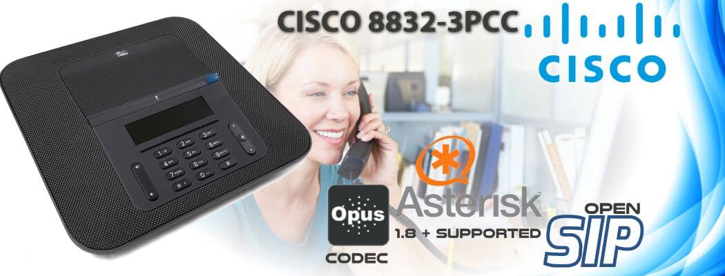 Cisco CP-8832-3PCC Open SIP Phone Dubai