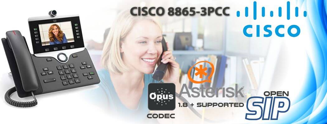 Cisco CP-8865-3PCC Open SIP Phone Dubai
