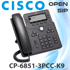 Cisco CP6851 3PCC K9 SIP Phone Dubai