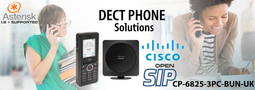 Cisco CP 6825 3PC Dect Bundle Dubai