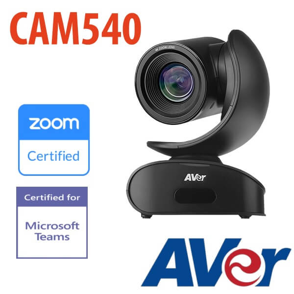 Aver Cam540 Video Conference 4K UHD 16X Zoom Teams Certified