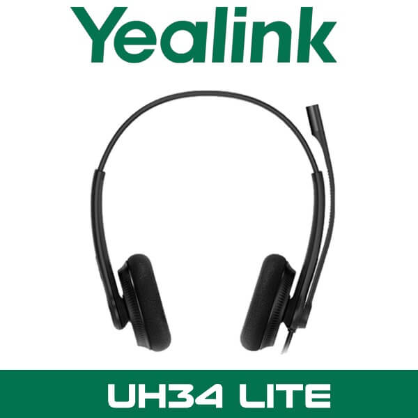 Yealink Uh34 Lite Uc Dual Usb Headset Dubai