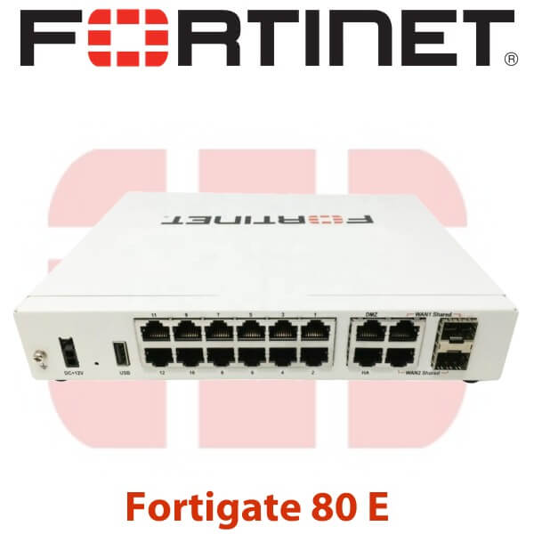 Fortinet FortiGate 80E Firewall secures your network from Fortinet FortiGate 80E Firewall secures your network from