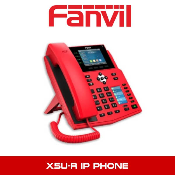 Fanvil X5u R Special Red Ip Phone Dubai