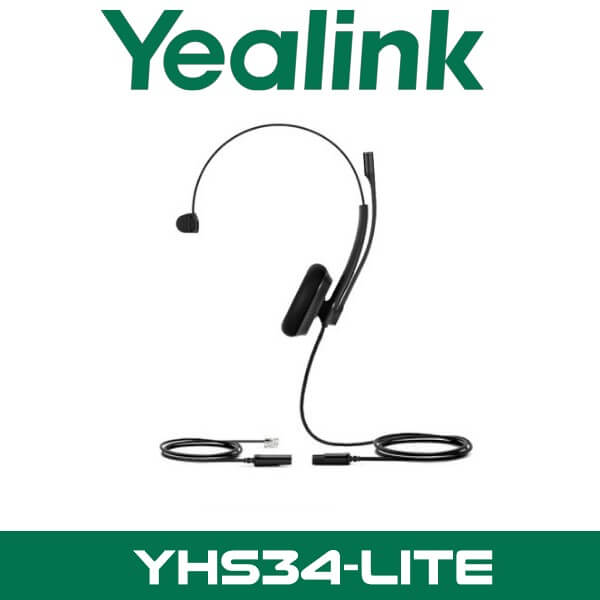 Yealink YHS34 Lite Wired Headset UAE