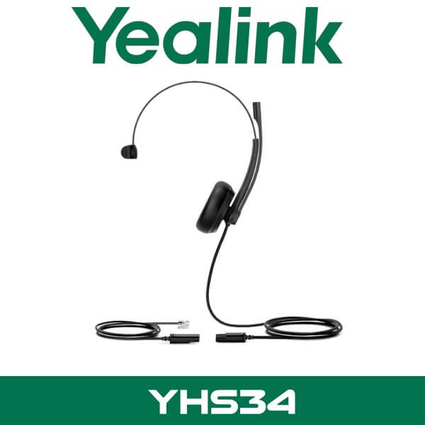 Yealink YHS34 Wired Headset Dubai
