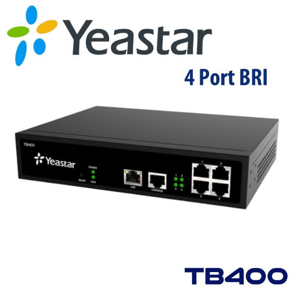 Yeastar TB400 4 BRI Ports VoIP Gateway Dubai
