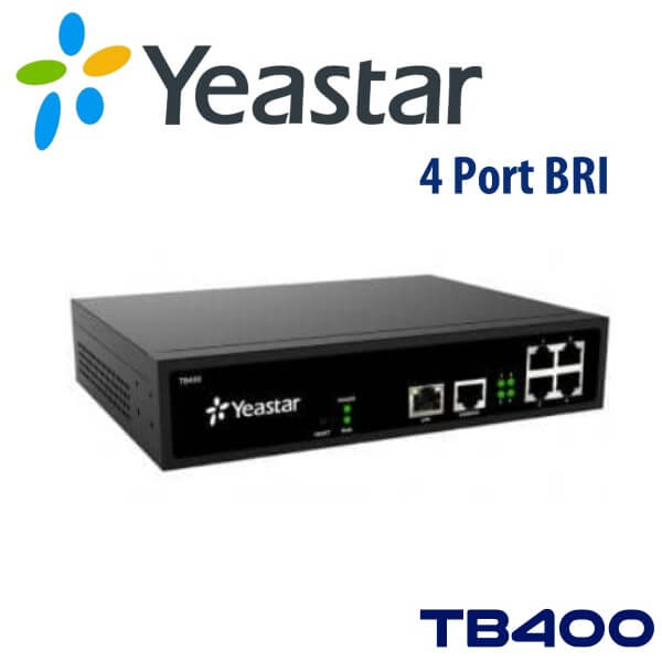 Yeastar TB400 4 BRI Ports VoIP Gateway Uae