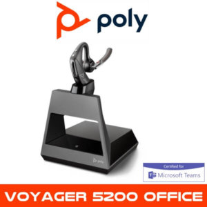 Poly Voyager5200 Office USB C 2 way base Microsoft Teams Dubai