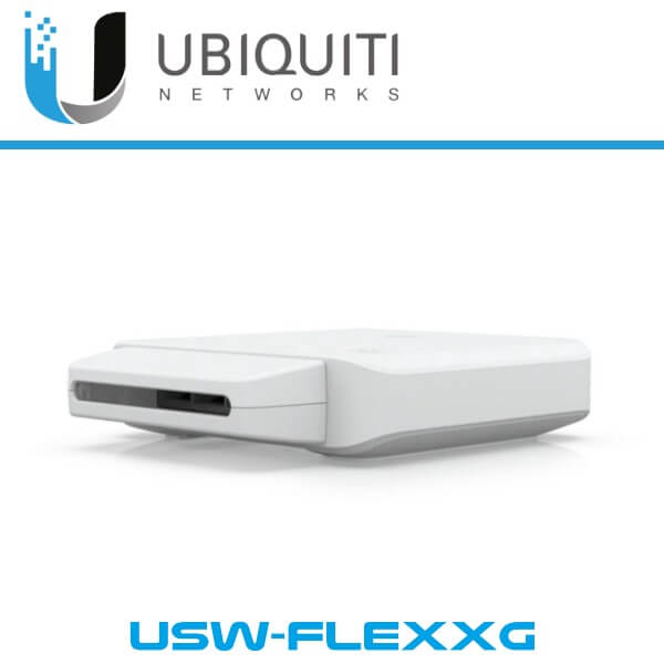 UBIQUITI Layer 2 switch with (4) 10GbE RJ45 ports and (1) GbE, 802.3at PoE+  RJ45 input (USW-Flex-XG) - The source for WiFi products at best prices in