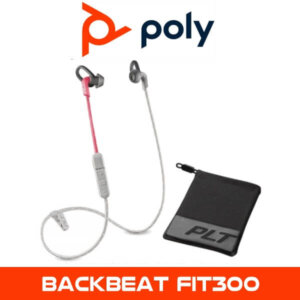 poly backbeat fit300 coral includes sport mesh pouch dubai