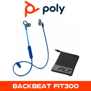 poly backbeat fit300 dark blue includes sport mesh pouch dubai