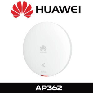White Huawei wireless access point device with logo and model number AP362 displayed below.