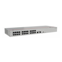 A network switch with multiple ports isolated on a white background.